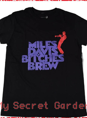現貨 MILES DAVIS Bitches Brew 英國官方乐队短袖T恤Shirt JAZZ