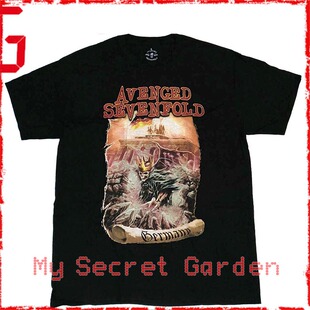 現貨 AVENGED SEVENFOLD 英國官方乐队短袖T恤Shirt金屬搖滾A7X