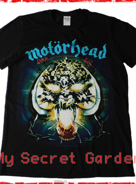 現貨 MOTORHEAD Overkill 摩托头乐队英國官方T恤 Shirt 金属搖滾