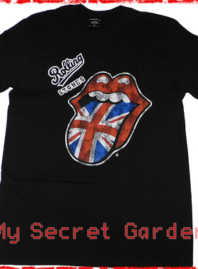 現貨 Rolling Stones UNION JACK滚石国旗英国官方短袖T恤Shirt