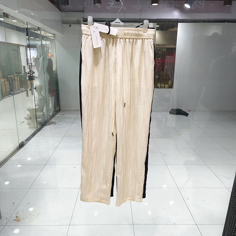 真丝黛玛睿杰265桑蚕丝直筒裤图片