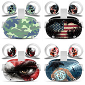 一体机 oculus 虚拟现实头盔steamVR2贴纸 2代 眼镜贴纸 quest