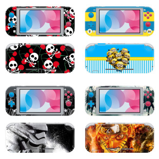 任天堂switch lite贴膜游戏机贴纸原创全包贴膜痛贴彩保护sticker
