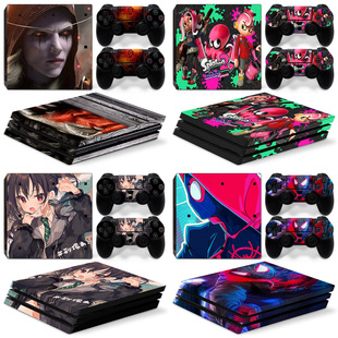 PS4 Pro游戏机全主机贴纸 手柄贴膜 绝地求生 创新新颖贴 Sticker