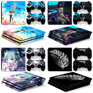 保护贴 sticker PRO彩贴 PS4 skin小批量侧边贴膜保护贴纸游戏机