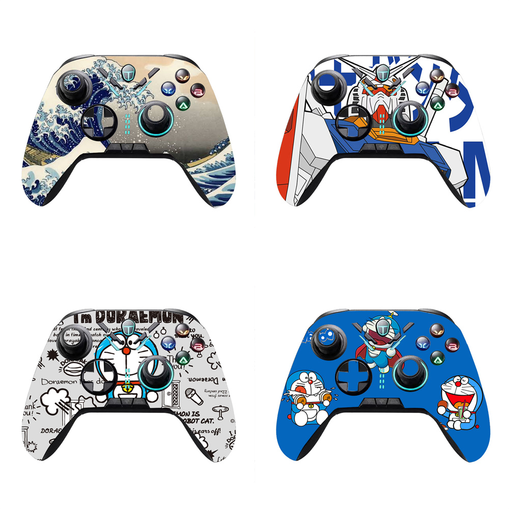 适用雷神G70 手柄全包贴纸 游戏图案彩贴 彩膜 G70手柄贴膜