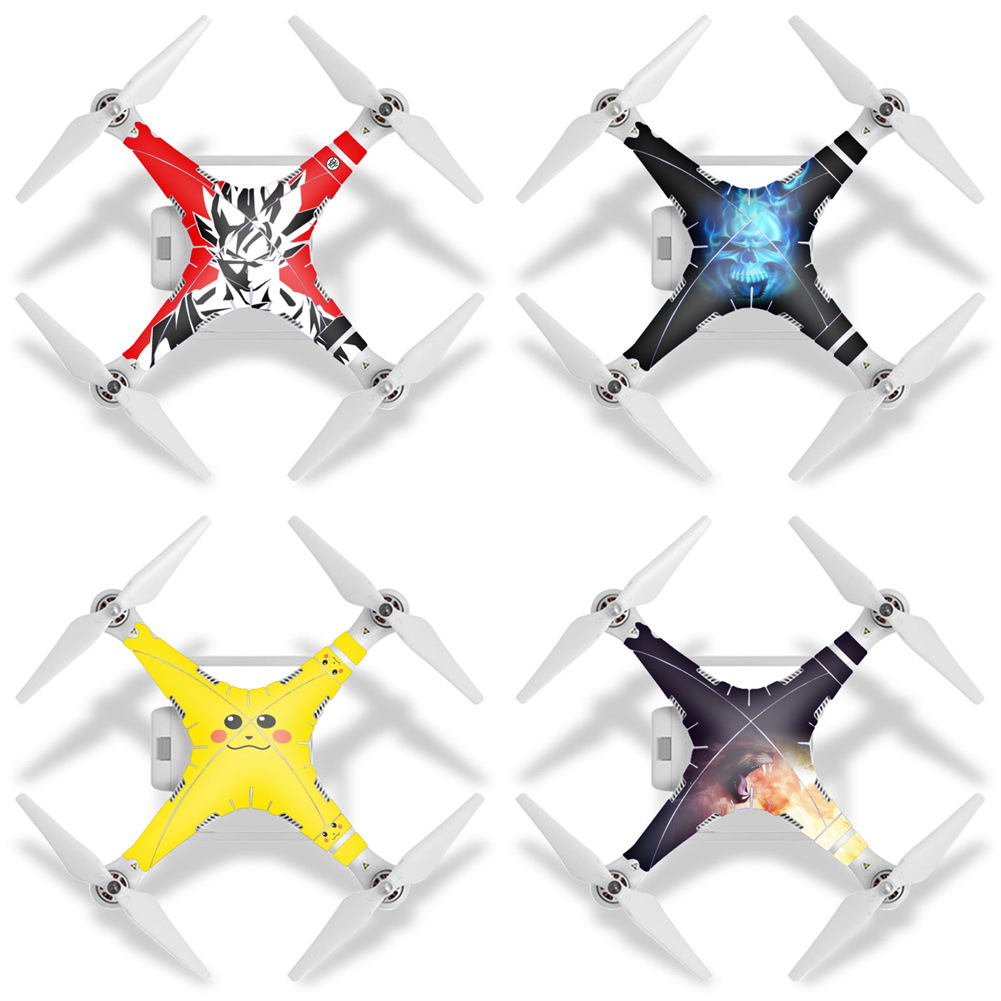 大疆DJI 精灵2Phantom2机壳外壳通用配件 机臂金色贴纸标贴