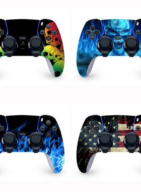 适用于PS5 egde手柄保护贴纸 热销PS5精英手柄贴膜贴纸痛贴skin
