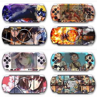 痛机贴膜 动漫 彩贴 skins PSP3000贴纸 PSP 3000主机机身保护贴