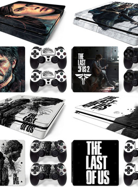 PS4 Slim游戏机全身贴纸 炫酷全身贴彩膜 美国末日the last of us