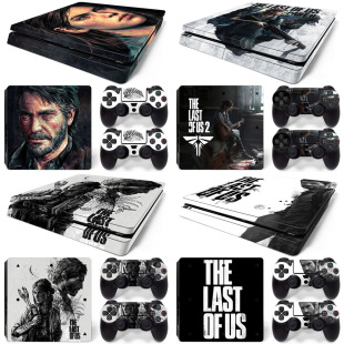 PS4 Slim游戏机全身贴纸 炫酷全身贴彩膜 美国末日the last of us