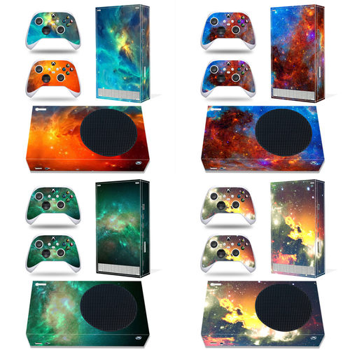 XBOX Seires s 游戏机全身贴纸卡通 星空starry sky skin sticker
