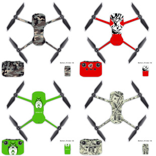 mavic air2代全包机身贴膜美女潮牌贴大疆御AIR2代无人机贴纸