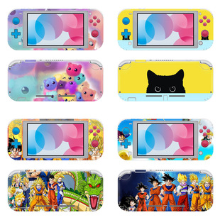 适用任天堂switch Lite保护膜彩贴skins Lite贴纸创意贴膜switch