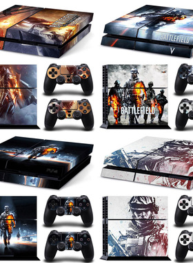 PS4 游戏机贴纸  Battlefield 1 战地 手柄贴膜 Skin Sticker
