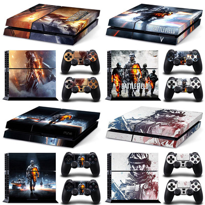 PS4 游戏机贴纸  Battlefield 1 战地 手柄贴膜 Skin Sticker