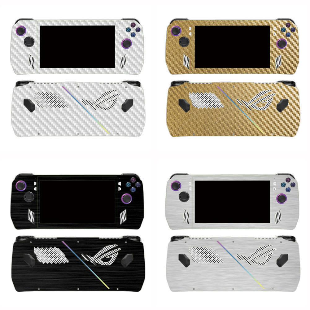 rog ally掌机贴纸rog ally贴膜配件游戏机保护贴膜不留胶 碳纤维