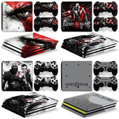 PS4 war手柄贴Skin PRO主机贴膜 战神god PRO贴纸 ps4新版