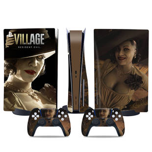 PS5贴纸 数字版光驱版 主机贴纸彩膜VILLAGE: RESIDENT EVIL