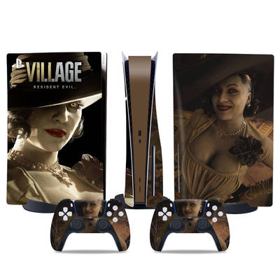 PS5贴纸 数字版光驱版 主机贴纸彩膜VILLAGE: RESIDENT EVIL