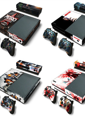 xbox one游戏机全身贴纸 时尚个性贴膜Metro exodus地铁离去 skin