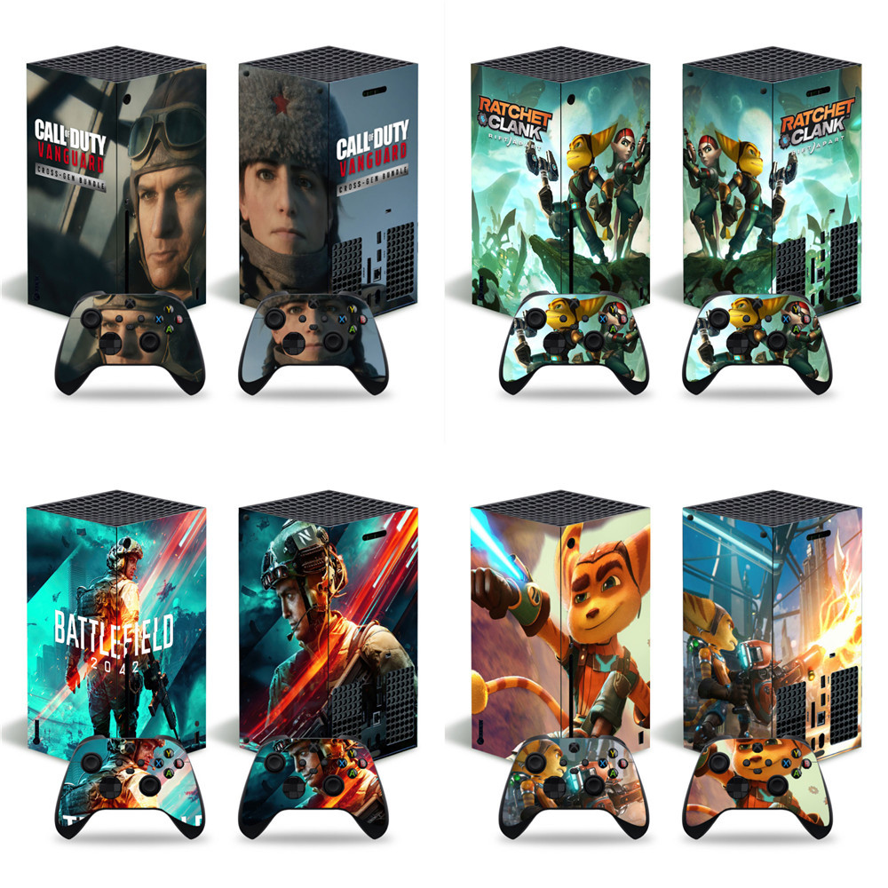 xbox series x游戏机贴纸 xsx个性贴纸Sticker 战地battlefield 1