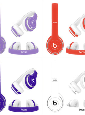 适用Beats studio3 studio2耳机贴纸魔音wireless贴膜防刮保护膜