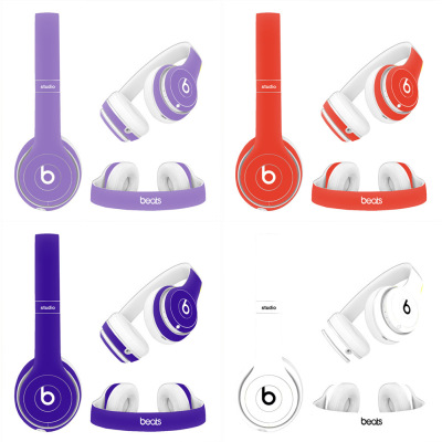 适用Beats studio3 studio2耳机贴纸魔音wireless贴膜防刮保护膜