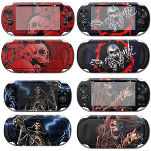 PS Vita 1000游戏主机贴纸psv1000卡通漫画贴纸贴膜骷髅skulls