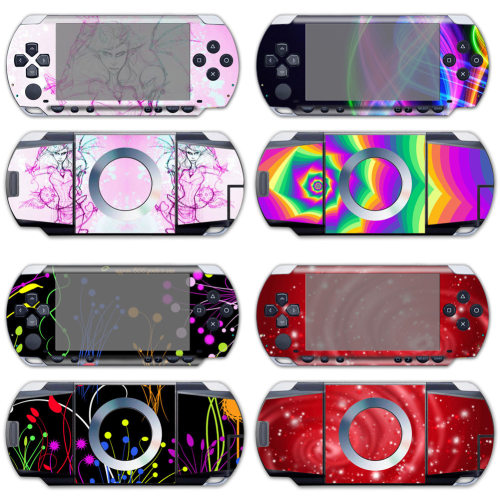 PSP 1000机身痛贴 PSP1000贴纸贴膜动漫卡通游戏彩贴主机彩膜