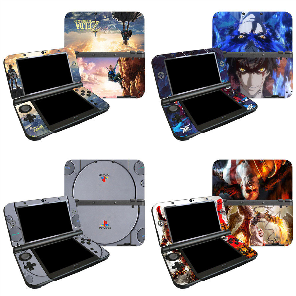 new 3ds ll xl游戏机全身彩贴 卡通 游戏贴 保护膜新大三贴纸