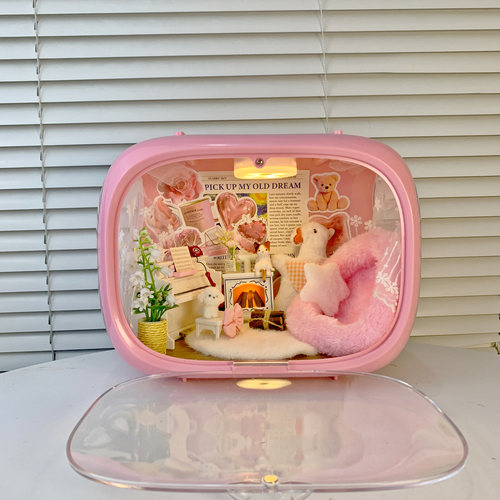 太空舱展示盒地板毛毛垫lookup