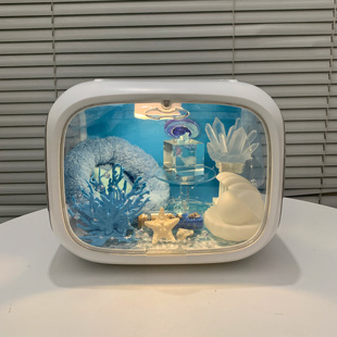 lookup手办展示盒敖丙玩偶小屋娃屋痛柜藕饼cp收纳防尘柜娃娃手工