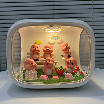 loopy露比小海狸周边实用小夜灯送女朋友女生闺蜜生日礼物新年