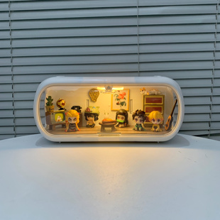 鬼灭之刃手办女生战斗祢豆子桌面摆件模型动漫玩具周边礼物送男生