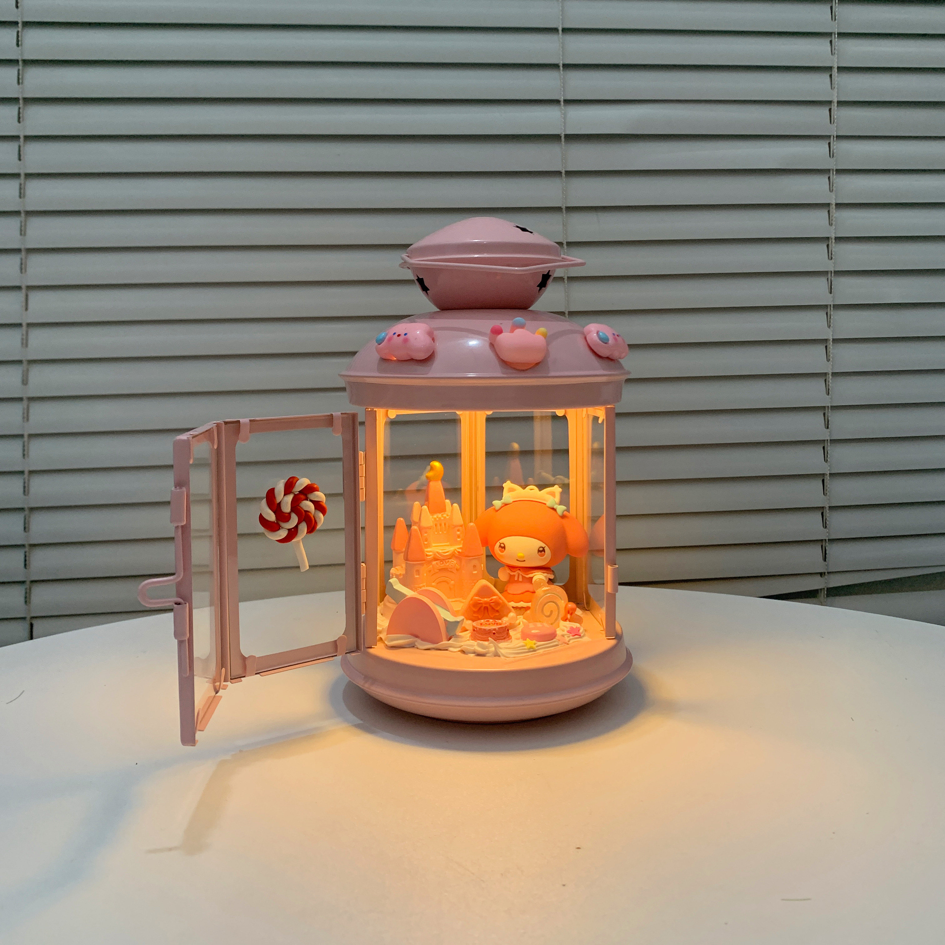 七夕正版三丽鸥美乐蒂MyMelody摆件生日女孩女生礼物新款diy夜灯
