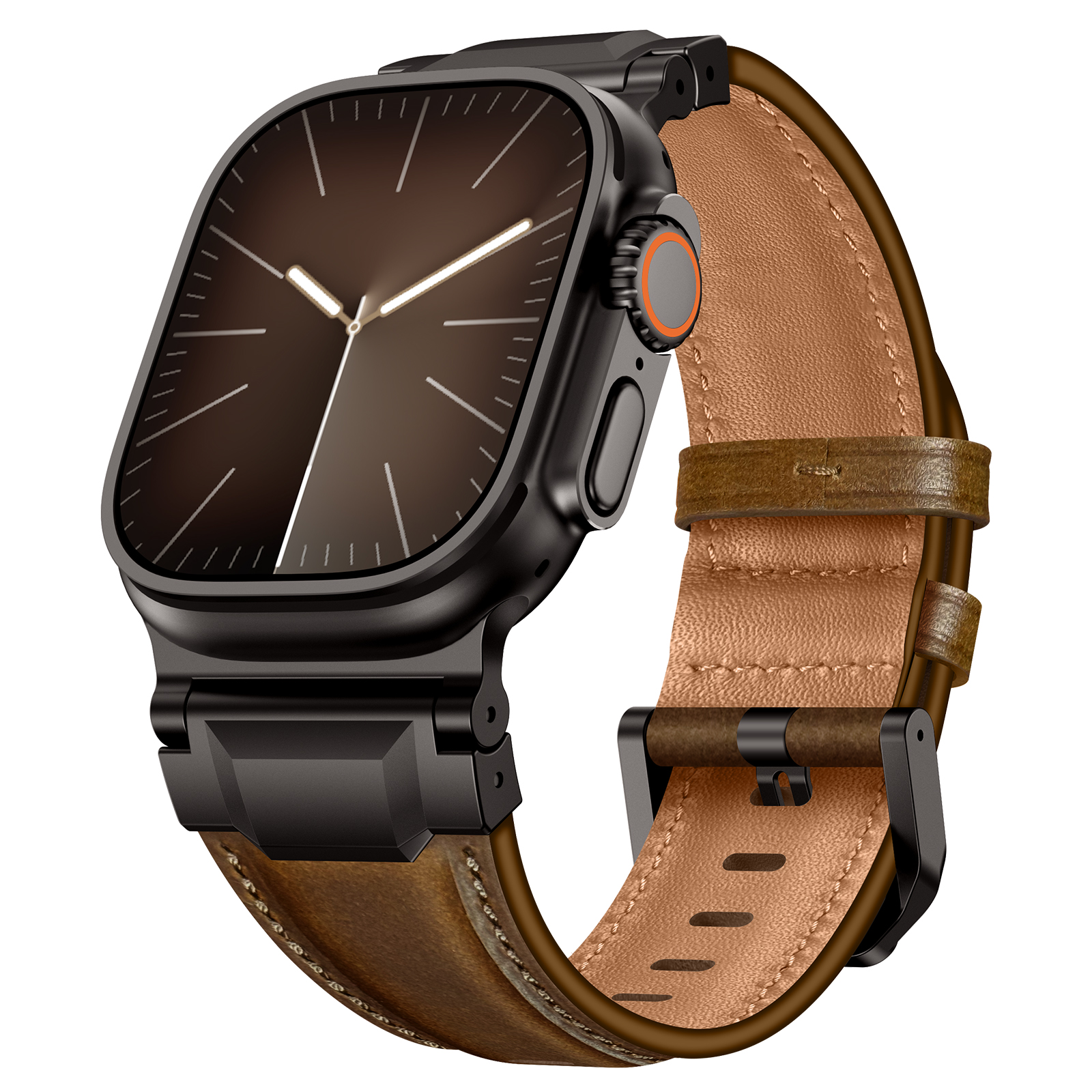 适用iwatch11表带真皮苹果手表表