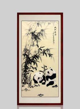 纯手绘真迹国画字画客厅装饰画