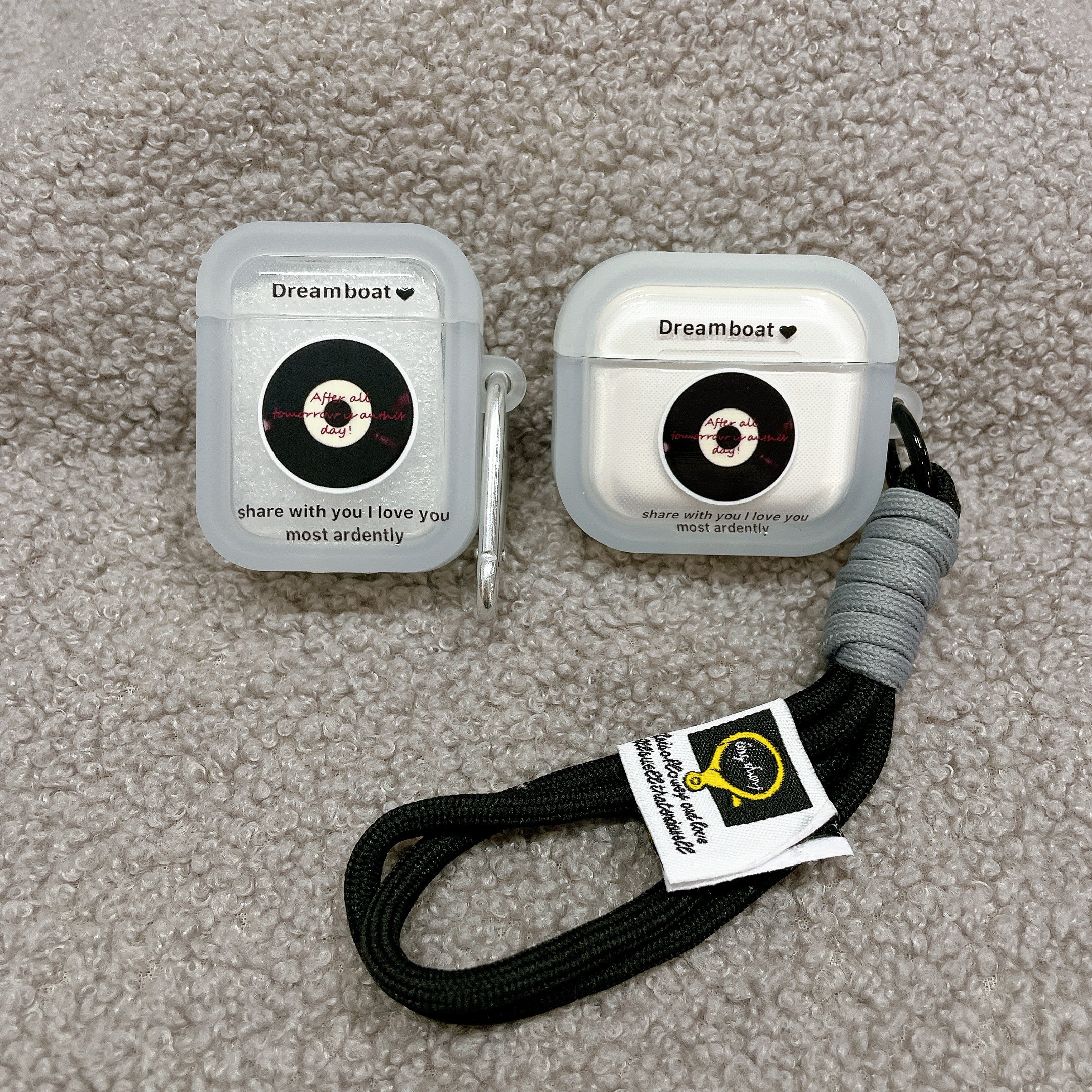 黑胶唱片适用于苹果airpods4保护套airpodspro2保护套airpodspro3苹果三代1/2代耳机保护壳ai