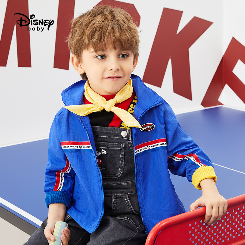 Disney Children's clothing Boy Stand collar Windbreaker 2020 Spring new pattern motion leisure time coat Zipper shirt Woven jacketin the Children/Baby/Family fitted , Coat/Jacket/Overcoat , Windbreaker  category - from Buy2taobao.com to provide professional Taobao agent buy service