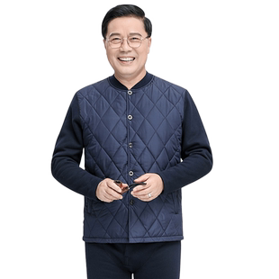 恒源祥保暖内衣男加绒加厚羊羔绒中老年人爸爸妈妈秋衣秋裤套装女