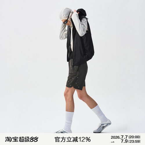 MANUFACTURE冲孔轻量短裤