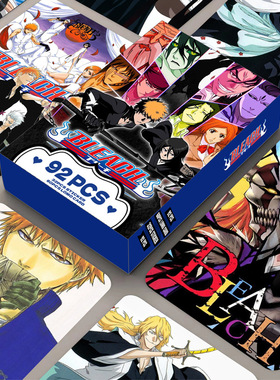 新款92PCS卡片 死神双面高清彩印照片卡 LOMO卡收藏卡 贺卡 贴纸