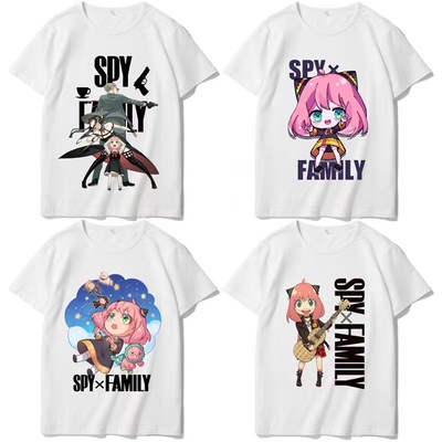 间谍过家家动漫T恤亲子装