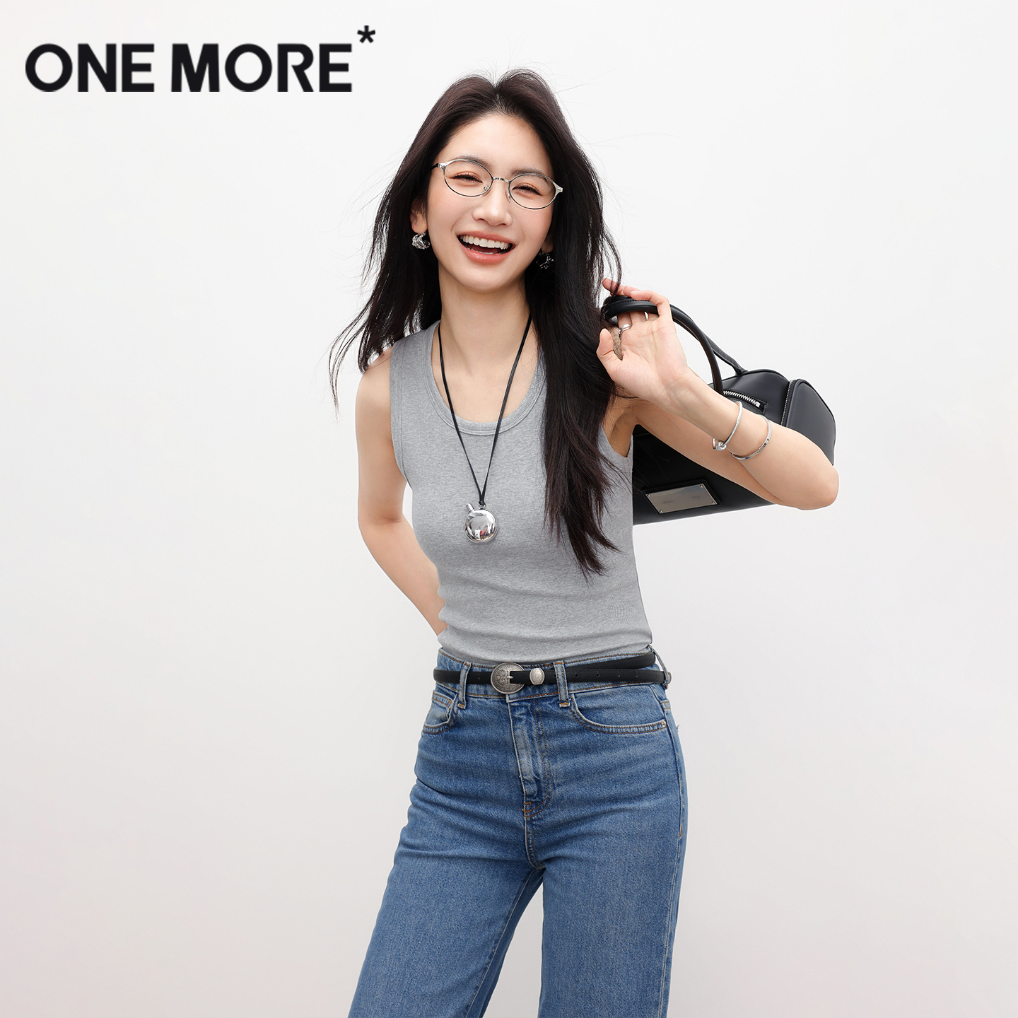 onemore优可丝针织背心