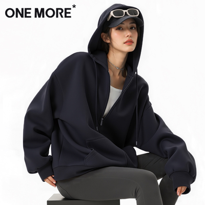 onemore空气棉大版开衫卫