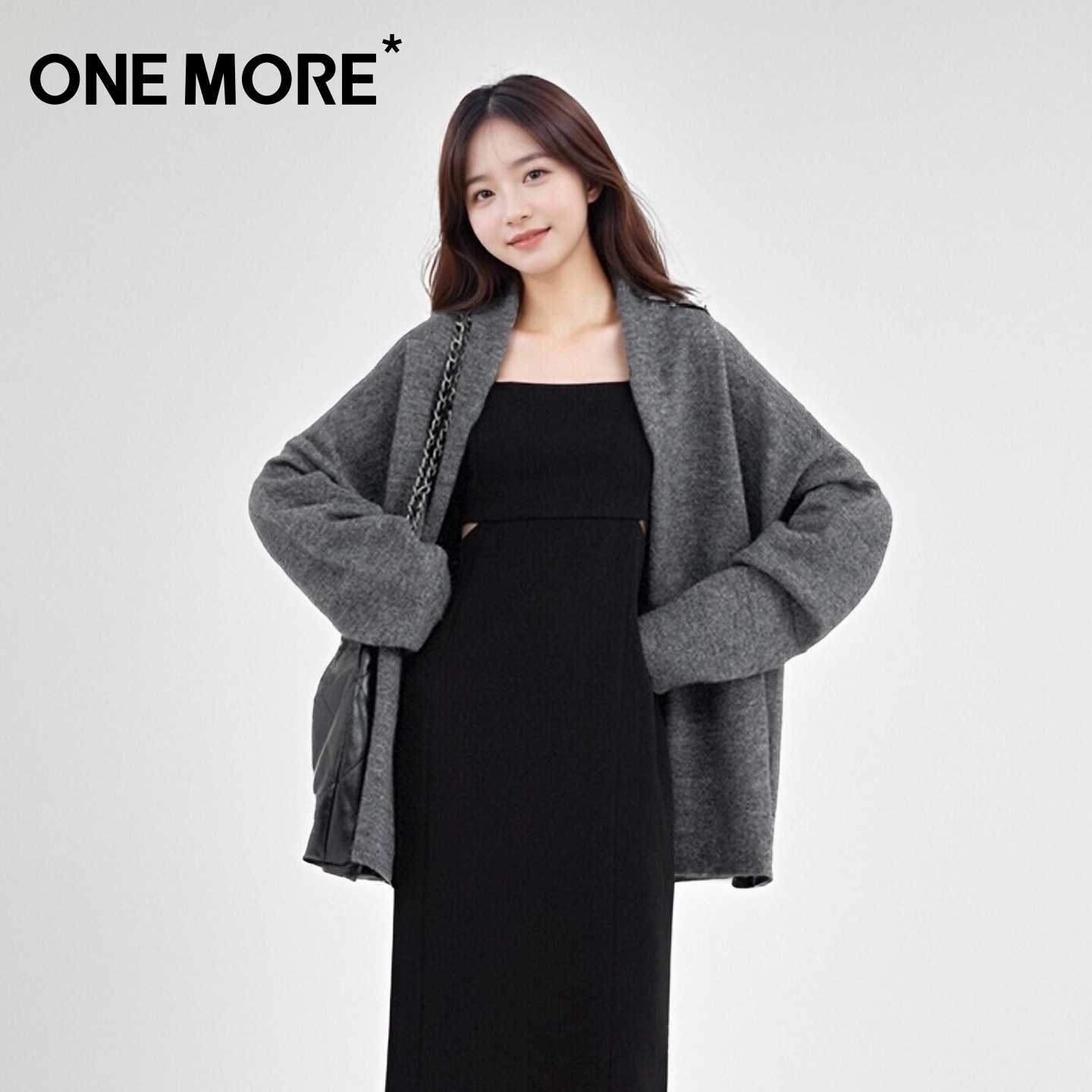 oneMore慵懒风针织衫外套