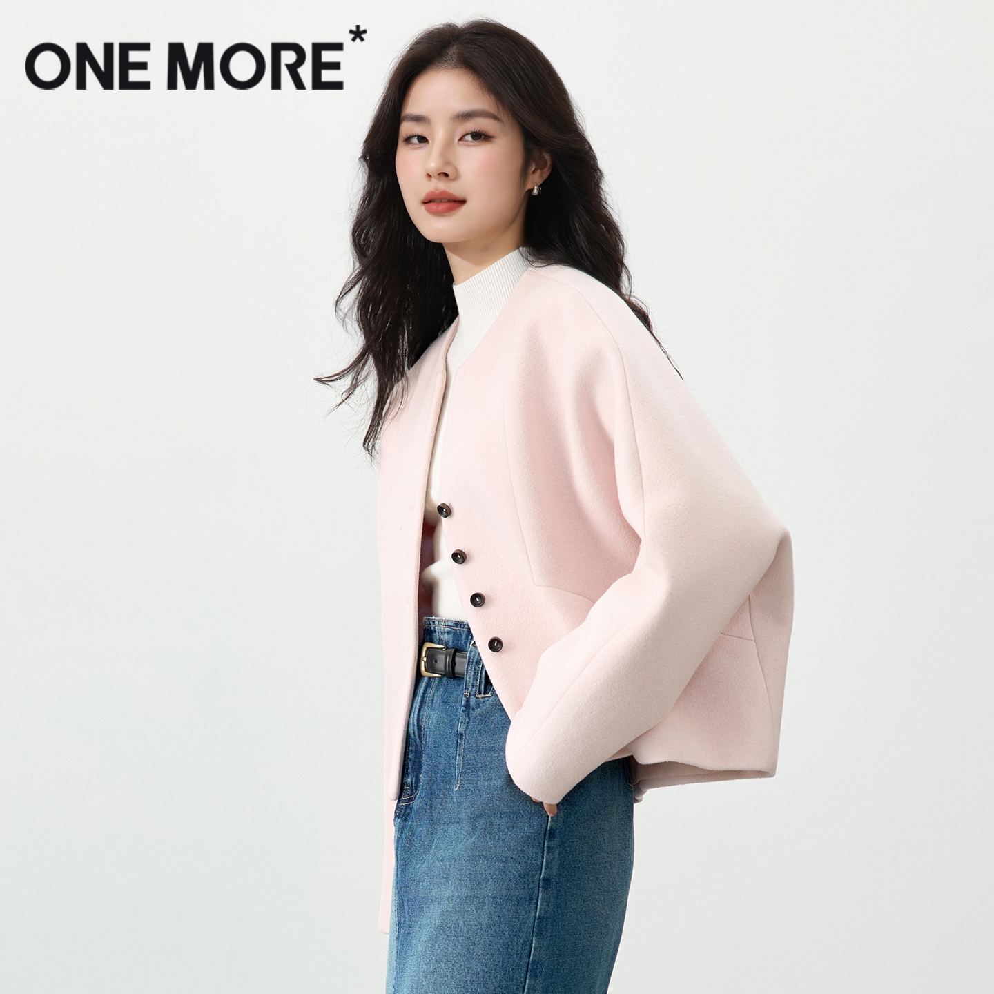 onemore高级毛呢外套