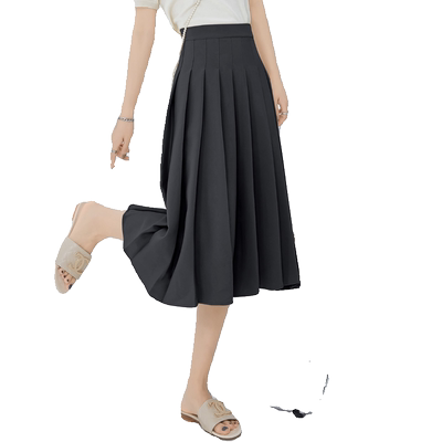 onemore中长款通勤风a字连衣裙