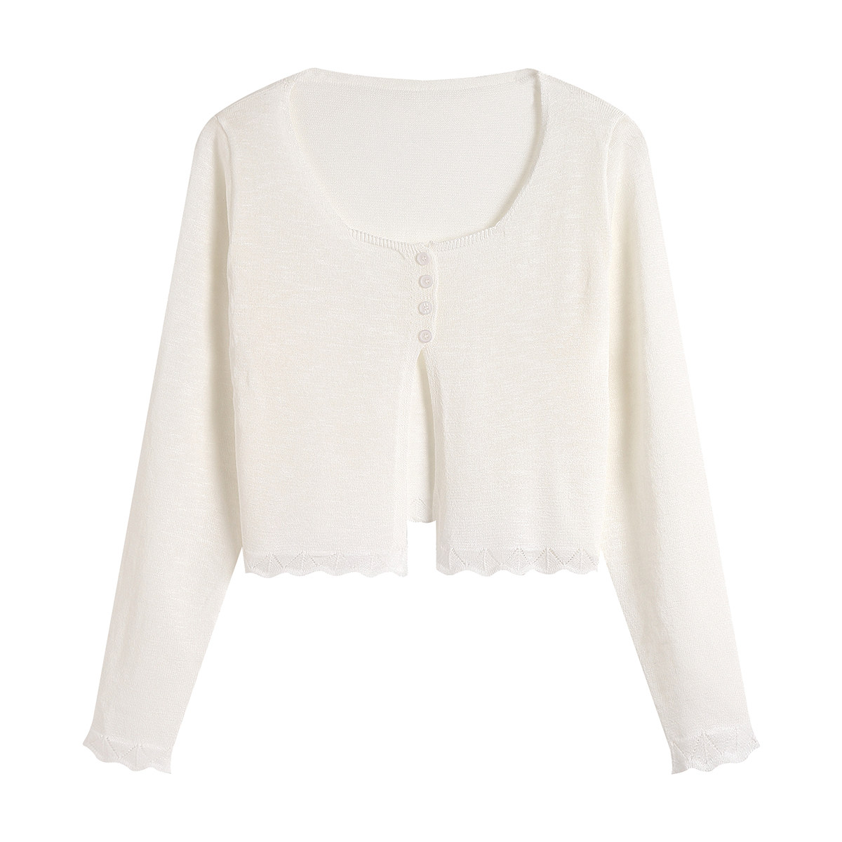 one more2025秋款长袖针织衫开衫女高级感外搭罩衫空调衫上衣薄款,女装/女士精品,毛针织衫,淘宝优惠券,粉丝福利购,淘宝优惠卷